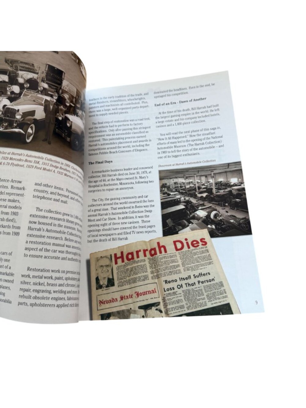 National Automobile Museum Harrah Collection Booklet 2011 Cars Reno Nevada - Picture 4 of 8
